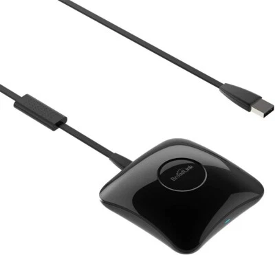 Broadlink RM4 pro S Universal IR/RF Remote Control Hub with Sensor Cable Wi-Fi I - image 1 of 4