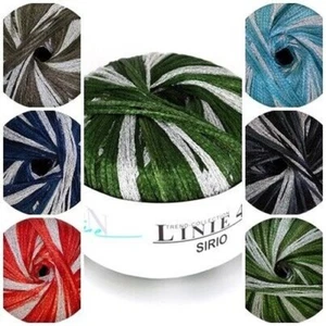 Wool Online Line 442 Sirio 50g Ribbon Yarn With Effect - Picture 1 of 7