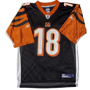 Cincinnati Bengals AJ Green #18 Reebok NFL Equipment  Away Jersey Sz Large - Picture 1 of 4