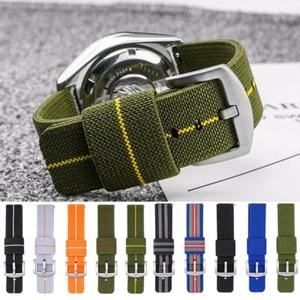 Quick Release Nylon Trekking Tactical Military Army Watch Strap Band Replacement - Picture 1 of 31