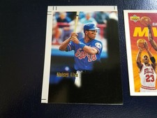 Moises Alou Expos 1996 Topps Laser PROOF SOLID BLACK RARE ODDBALL WOW 