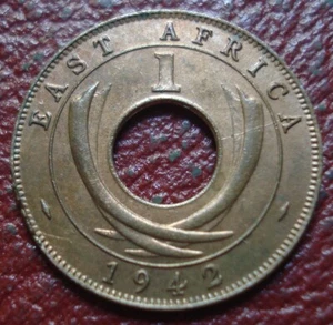 1942 EAST AFRICA 1 CENT IN EF CONDITION - Picture 1 of 2