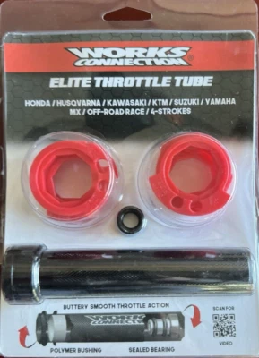 Works Connection Elite Throttle Tube NEW for GASGAS HONDA KTM ETC PN 22-500 - Image 1 of 2