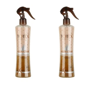 Totex 2 Phase Keratin Hair Spray Conditioner | Dry & Damage Hair 400ml Pack Of 2