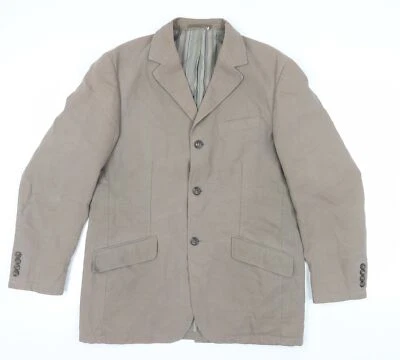 Blazer marrón Austin Reed para hombre - talla S, algodón/lino Foto 1 de 4