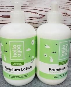 2x Hello Bello Premium Lotion Refreshing Apple Blossom Plant Based 16.0 fl. oz. - Picture 1 of 2