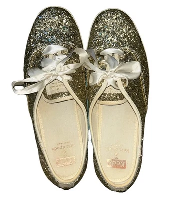 Cordones brillantes Kate Spade Keds talla 9 EE. UU. Foto 1 de 3