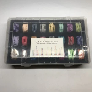 Lynx RPG Condition Markers Set 4x24 360° Sichtbare und Reversible Cracked Box - Bild 1 von 10