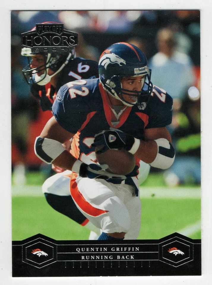Quentin Griffin - Denver (NFL Football Card) 2004 Playoff Honors # 30 - Mint - Image 1 of 1