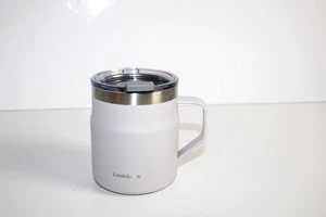 LocknLock Acero Inoxidable Doble Pared Aislado con Mango, Tapa, 12 OZ - Imagen 1 de 9