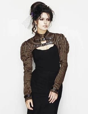 Chaqueta SPIN DOCTOR Bolero STEAMPUNK Gótica Victoriana Talla XL Foto 1 de 4