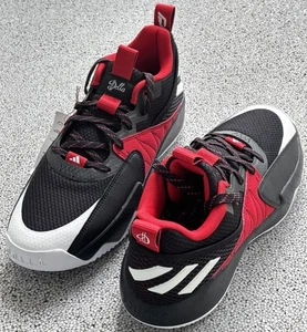 Zapatos de baloncesto Adidas para dama certificados 10,5 M (11,5 W) HR0728 blanco escarlata negro - Imagen 1 de 22