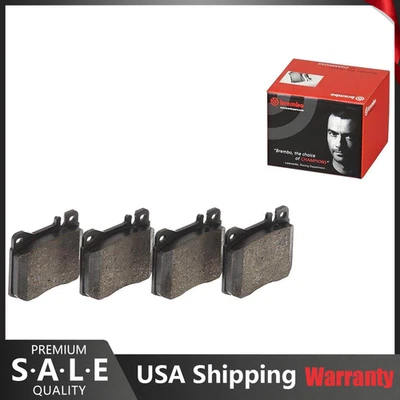 Juego de pastillas de freno delanteras bajas Brembo OE para Mercedes-Benz W123 W126 300SDL 300SE Foto 1 de 4