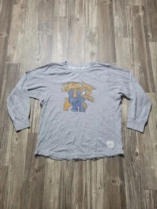 Kentucky Wildcats Long Sleeve T-Shirt Mens L Gray Retro Brand NCAA Basketball - Picture 1 of 8