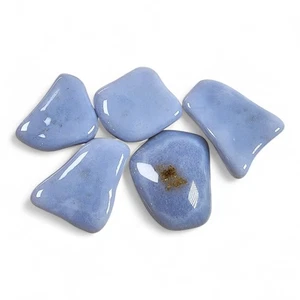 Blue Lace Agate Polished Stones 62.1 grams - Picture 1 of 2