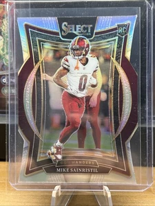 2024 PANINI SELECT CRIMSON DIE-CUT PRIZM #76 MIKE SAINRISTIL- WASHINGTON - Picture 1 of 12