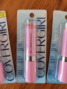 Bálsamo labial tintado CoverGirl Lipslicks color brillante transparente #110 rosa princesa 0,14 oz - Imagen 1 de 4