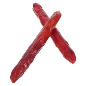 Salsicce finte per bambini modello salsiccia simulata 2 pezzi per oggetti di scena - Foto 1 di 12