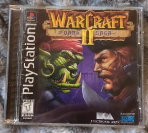 WarCraft II 2: The Dark Saga (Sony PlayStation 1, 1998) PS1 Completo + Probado - Imagen 1 de 3
