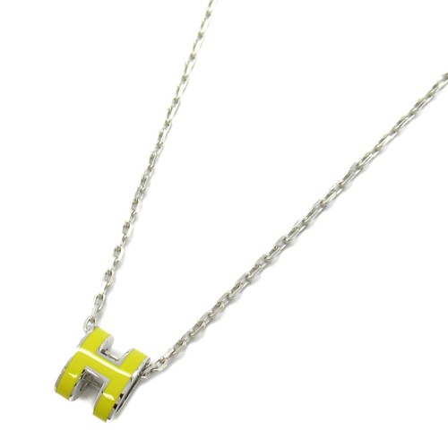 HERMÈS Hermes Pop Ash Mini Collana Gioielli Placcati Argento