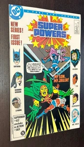 SUPER POWERS #1 (DC Comics 1986) -- Copper Age Superheroes -- VF/NM - Picture 1 of 2