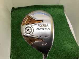 Ladies HONMA GOLF BERES U-05 Hybrid Utility 25deg Flex-L 3S ARMRQ ∞ 39 With H/C - Picture 1 of 6