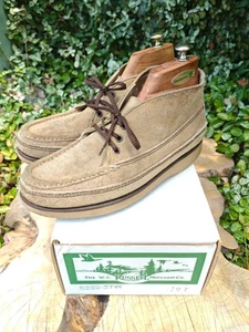 Russell Moccasin Sporting Clays Chukka Boots US 9 E Laramie Suede with Box - Picture 1 of 22
