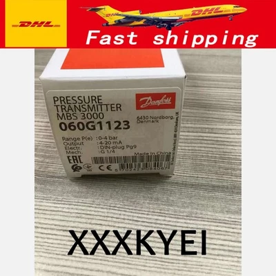 1PC New DANFOSS 060G1123 Pressure Transmitter Spot Goods Fast Shipping - Image 1 of 4