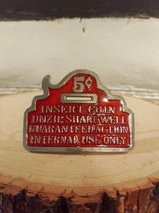 Hebilla de cinturón de acción garantizada con cremallera para moneda de 5 centavos de colección años 70 TGABC .TWY889 - Imagen 1 de 7