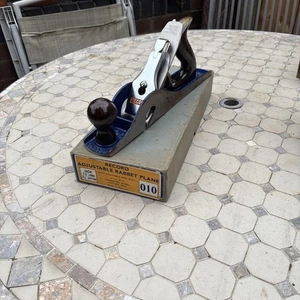 Vintage Record Adjustable Rabbet Plane No10 Carriage Makers Plane With Box - Picture 1 of 14