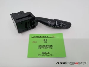 ACURA RSX Honda 35256-S7A-G01 WIPER Switch Assembly, Wiper - Bild 1 von 5