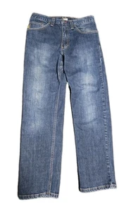 Jeans uomo Diamond Gusset blu denim taglia 32 x 30 made in U.S.A - Foto 1 di 10
