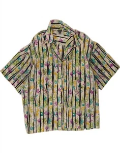 JACQUES VERT Womens Abstract Pattern Shirt Blouse UK 14 Large Green CS67 - Picture 1 of 3