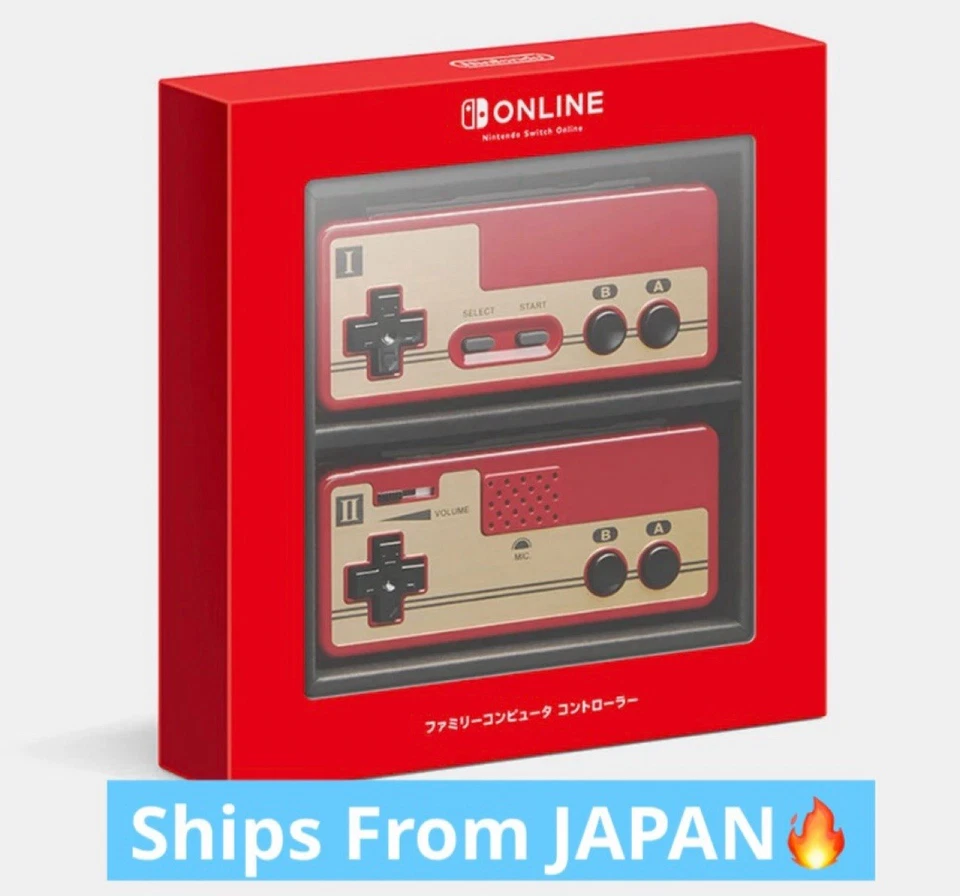 Nintendo Switch Online Famicom Controller (Set of 2) Japan Exclusive NES New 🔥 - Image 1 of 1