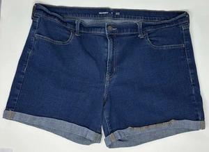 Old Navy Mid Rise Wow Jean Shorts Cuffed Size 18 - Picture 1 of 2