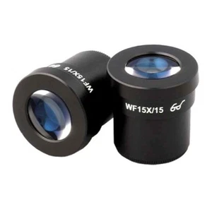 Par de oculares microscopio AmScope EP15X30 Super Widefield 15X (30 mm) - Imagen 1 de 1