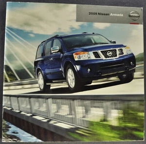 2009 Nissan Armada Catalog Brochure SE LE Excellent Original 09 - Picture 1 of 10