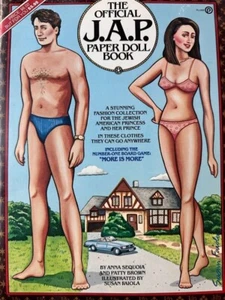 Vintage The Official J.A.P. Paper Doll Book Jewish American Princess Prince - Imagen 1 de 4