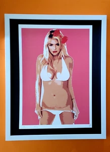 Death NYC LG Framed 16x20in Pop Art Original Certified / Kate Upton Bikini A/P % - Picture 1 of 6