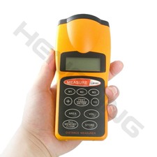 LCD Digital Laser Rangefinders Ultrasonic Distance Measurer Meter Range Finder