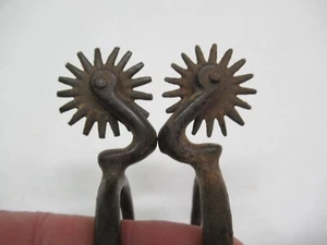 INDIANOLA style COWBOY Western SPURS - listing #611231 - Picture 1 of 13