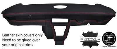 Rote Naht Armaturenbrett Konsole Echtleder H�lle F�r Reliant Scimitar SE4 Coupe - Bild 1 von 2