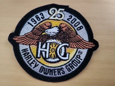 Harley Davidson HOG patch 25 year - Image 1 of 3