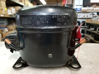 ASPERA B5128A 1/8 HP 115/1/60 R-12 1,320 BTU HIGH TEMP. REFRIGERATION COMPRESSOR