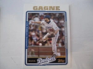 2005 Topps #238 Eric Gagne Los Angeles Dodgers - Foto 1 di 2