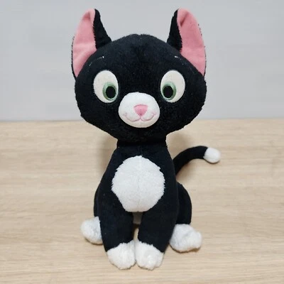 Disney Bolt Mittens Sitting Plush Toy Beanbag Animal Japan Doll 11.5" Black Cat - Image 1 of 4