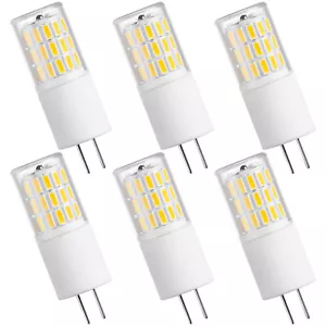 6-Pack G4 LED Bulb, 3000K Warm White, Bi-Pin T3 JC Type, Non-Dimmable - Picture 1 of 7