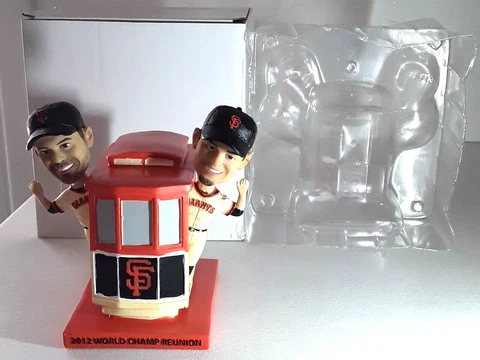 NEW San Francisco Giants 2012 Reunion Bobblehead (Zito, Vogelsong) VIP Event NIB Cover