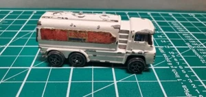 Corgi Juniors Guy Tanker White EXXON Made In Great Britain Vintage Used - Picture 1 of 7