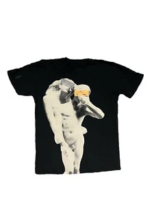 Arcade Fire Concert Black Shirt 2014 Tour Band T-Shirt Reflektor Tour Sz L *EUC* - Picture 1 of 17